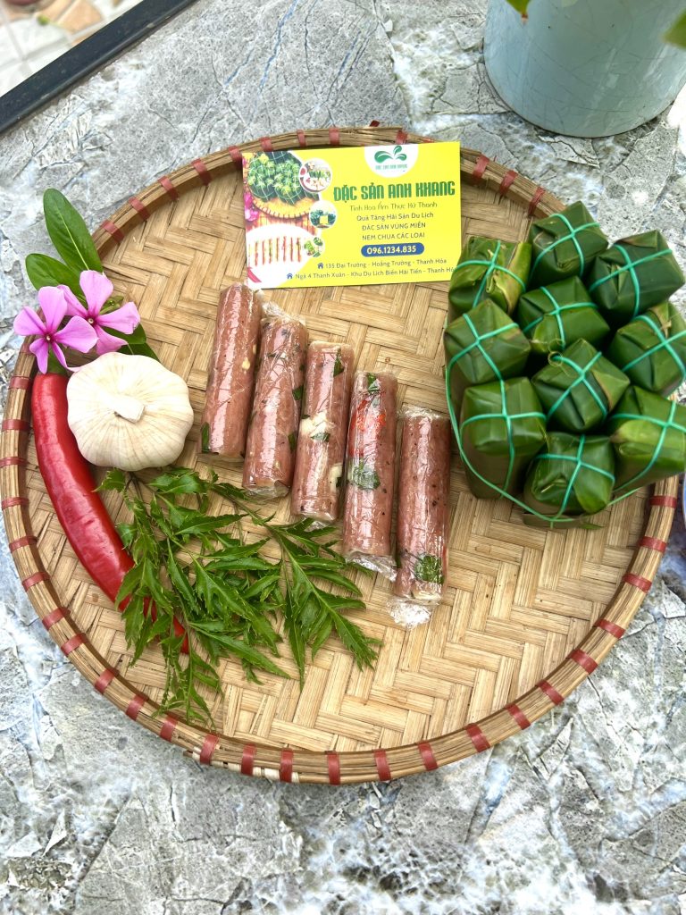 Nem chua dài (nem truyền thống) Thanh Hoá